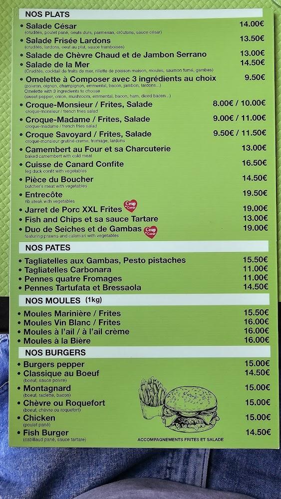 Le Ty Zac - Menu Image 1