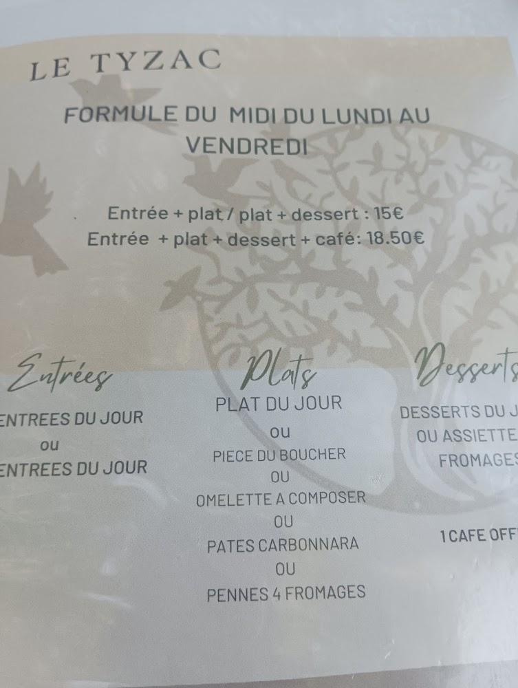 Le Ty Zac - Menu Image 4